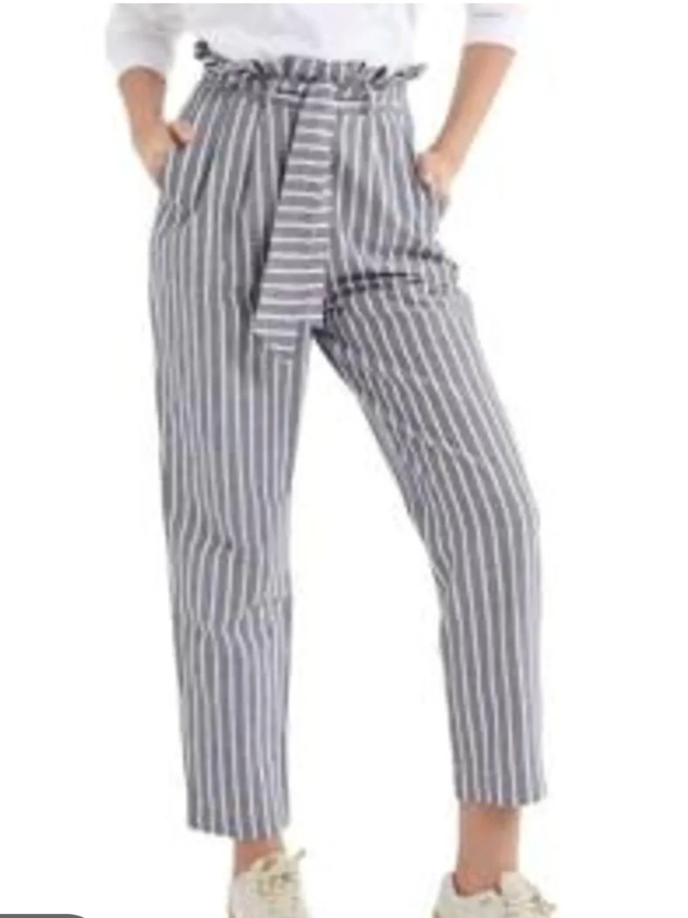Free People Rumors Linen Blend Haren Pant